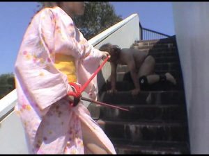 浴衣美人令嬢物語 ザ家畜人調教 お嬢様、下男奴隷を飼う