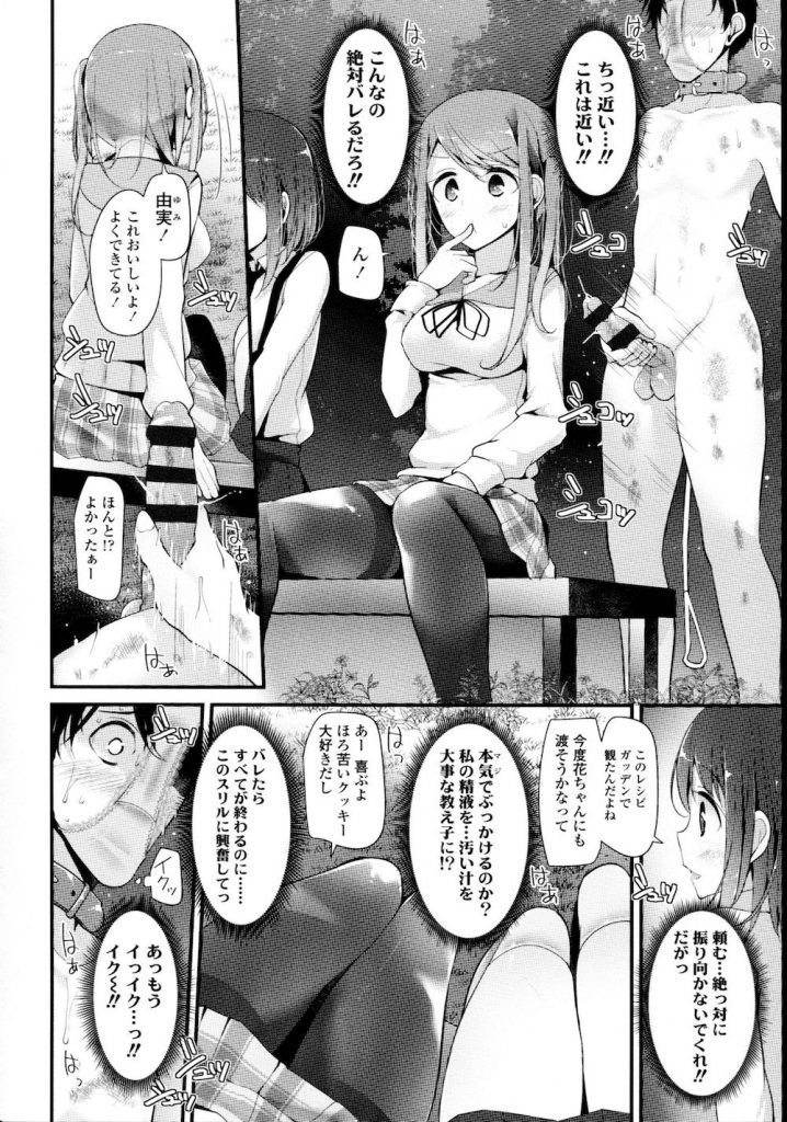 お嬢様JKが先生を奴隷に突き堕とす･･M男の野外デート調教